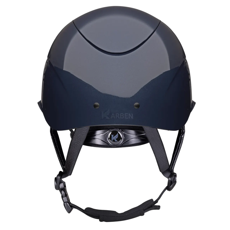 Shires Karben Alina Ellipse Riding Hat - Navy/Navy-3