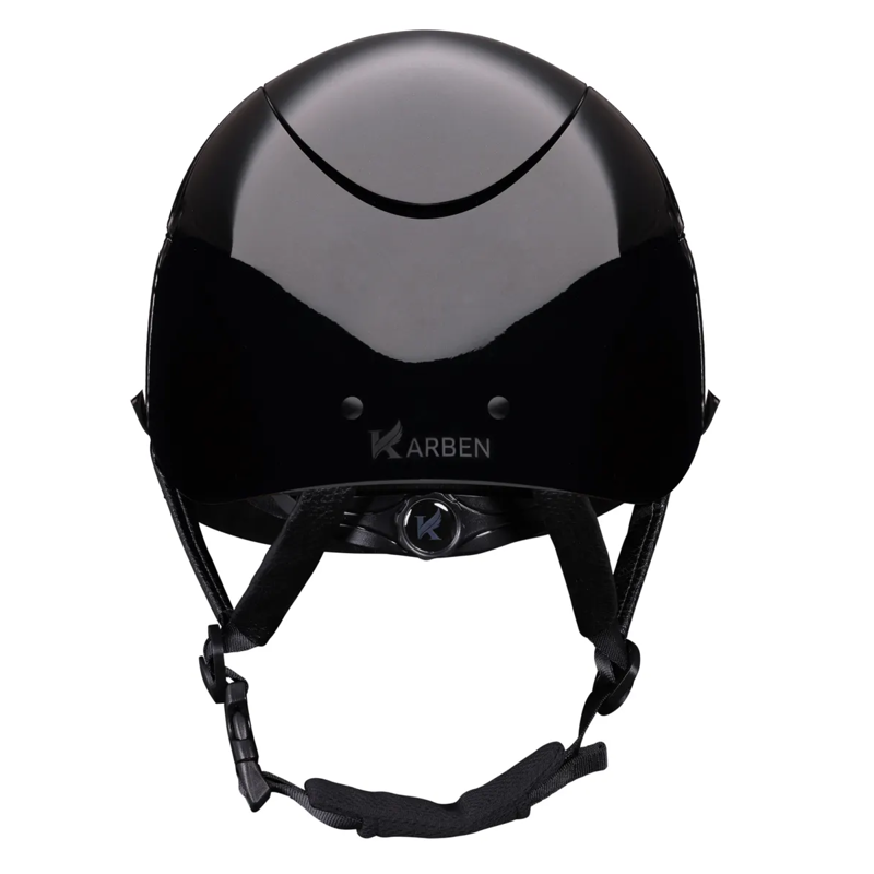 Shires Karben Alina Ellipse Riding Hat - Black/Rose Gold-3