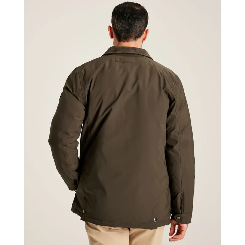 Joules Men's Arbury Waterproof with Padded Lining Coat - Brown-2