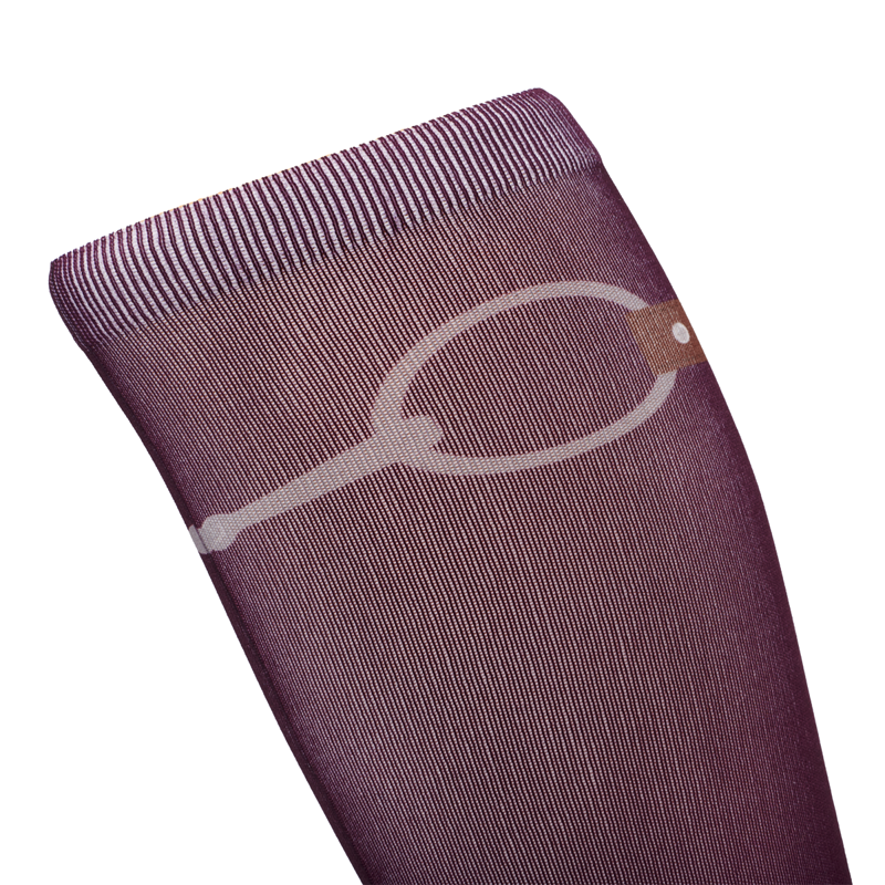 LeMieux Footsie Socks Adults - Snaffle Fig-1