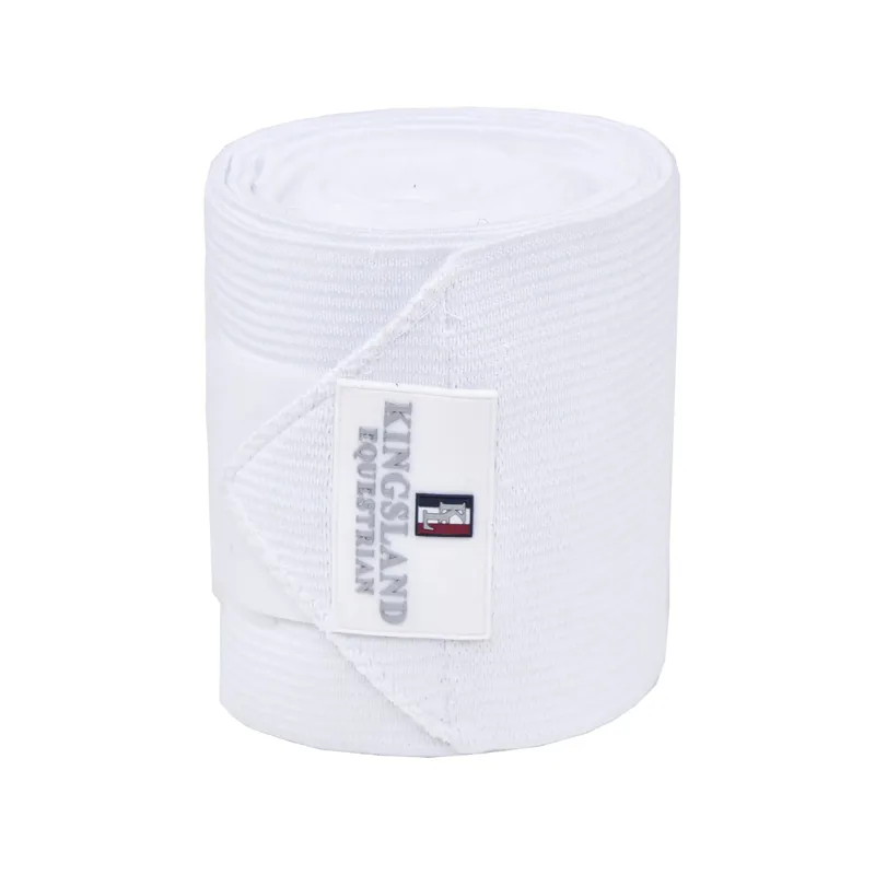 Kingsland Elastic Bandages - 2 Pack - White