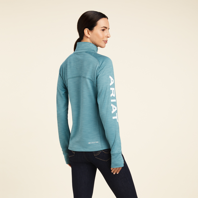 Ariat Women's Tek Team 1/2 Zip Sweatshirt - Arctic-1