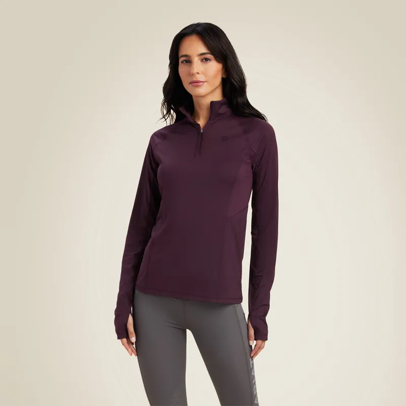 Ariat Women's Lumina Lowell Long Sleeve Baselayer - Mulberry 