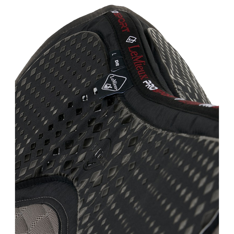 LeMieux Le Cool Grip Dressage Pad - Grey-1