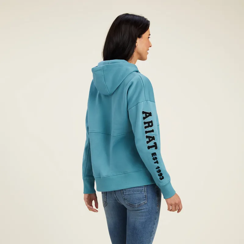 Ariat Women's Rabere Hoodie - Arctic Heather -1