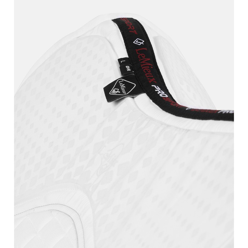 LeMieux Le Cool Grip Euro Jump Pad - White-1