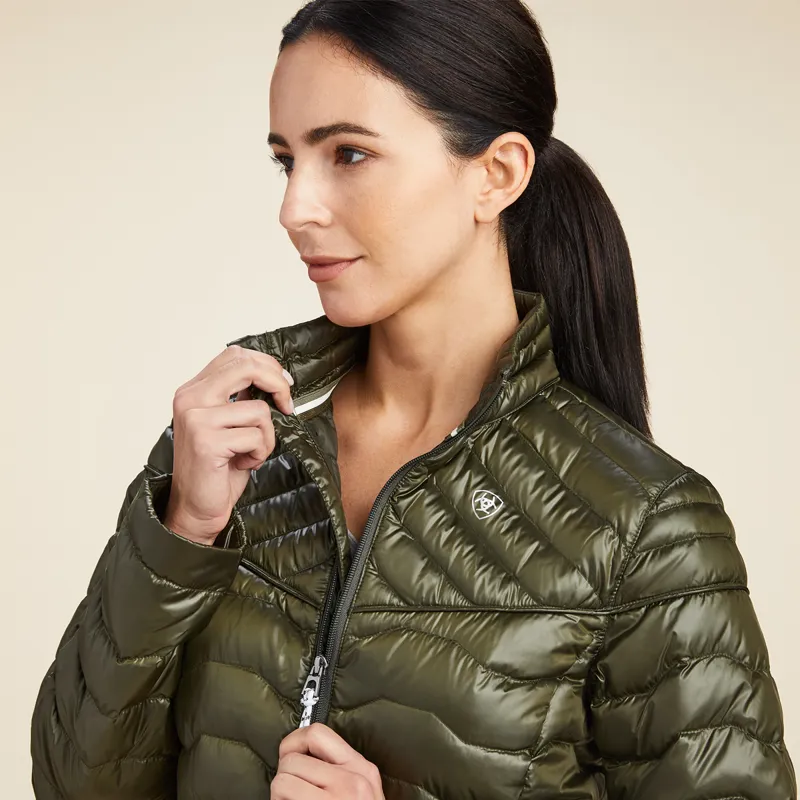 Ariat Women's Ideal Down Jacket - Forest Mist -2
