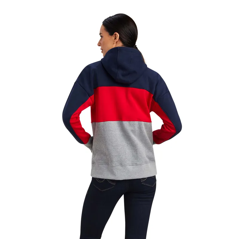 Ariat Women's Rabere Team Hoody - Navy-1