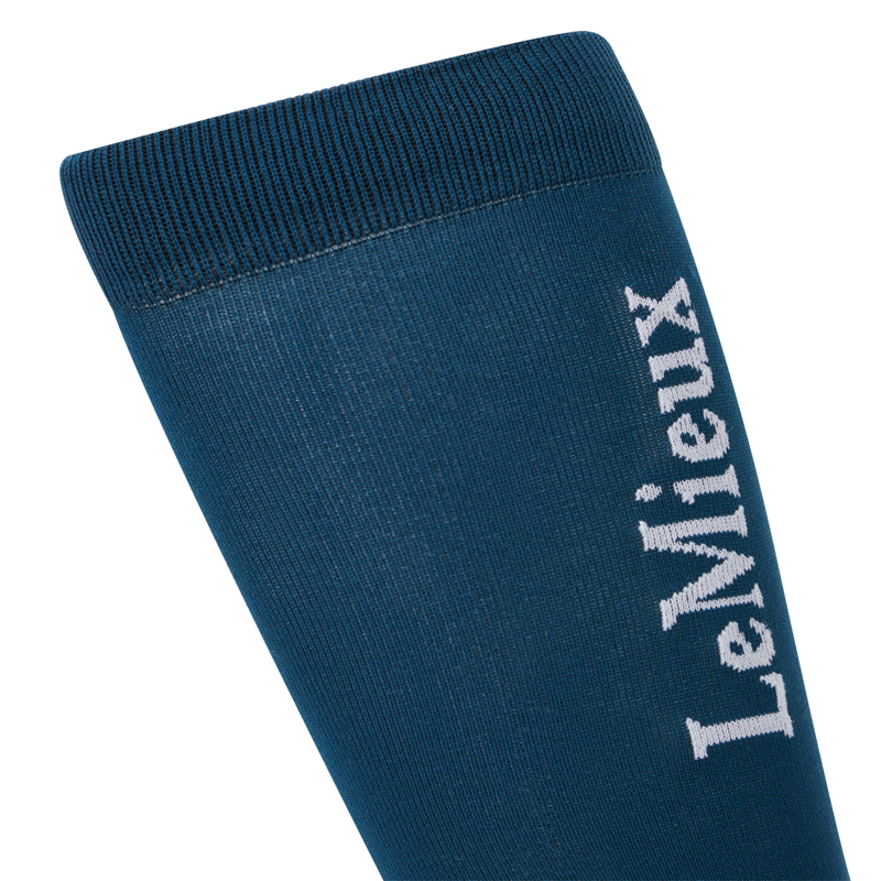 LeMieux Competition Socks Twin Pack - Marine-1