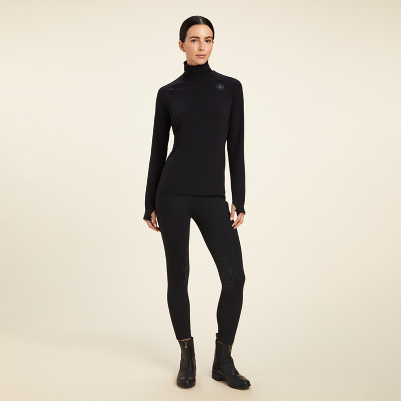 Ariat Women's Venture Base Layer - Black -3