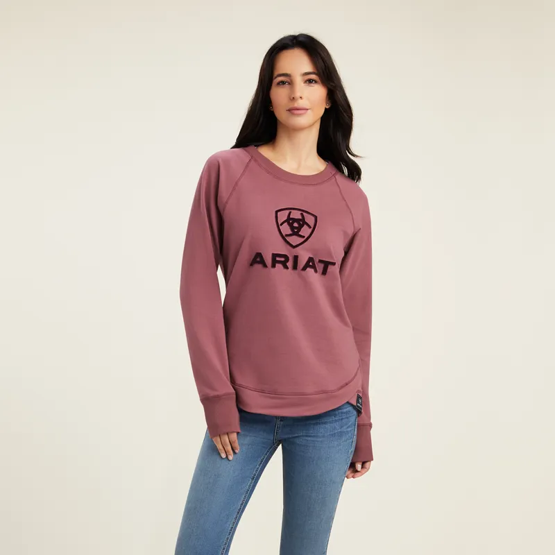 Ariat Women's Benicia Sweatshirt - Wild Ginger