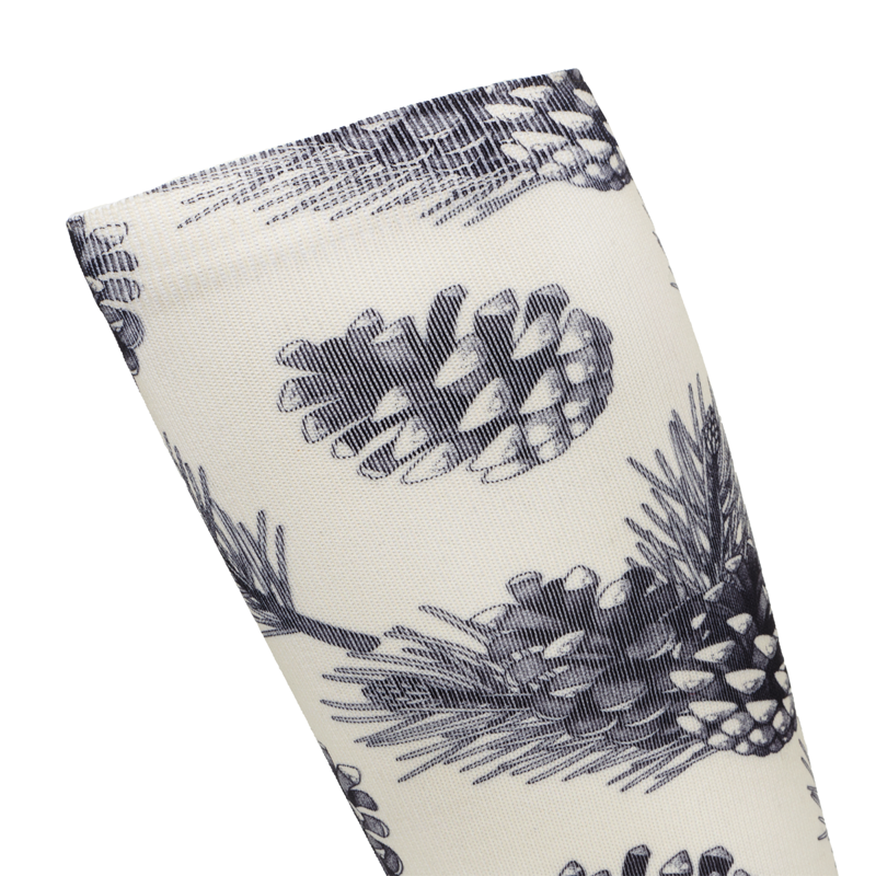 LeMieux Footsie Socks Adults - Pine Cones-1