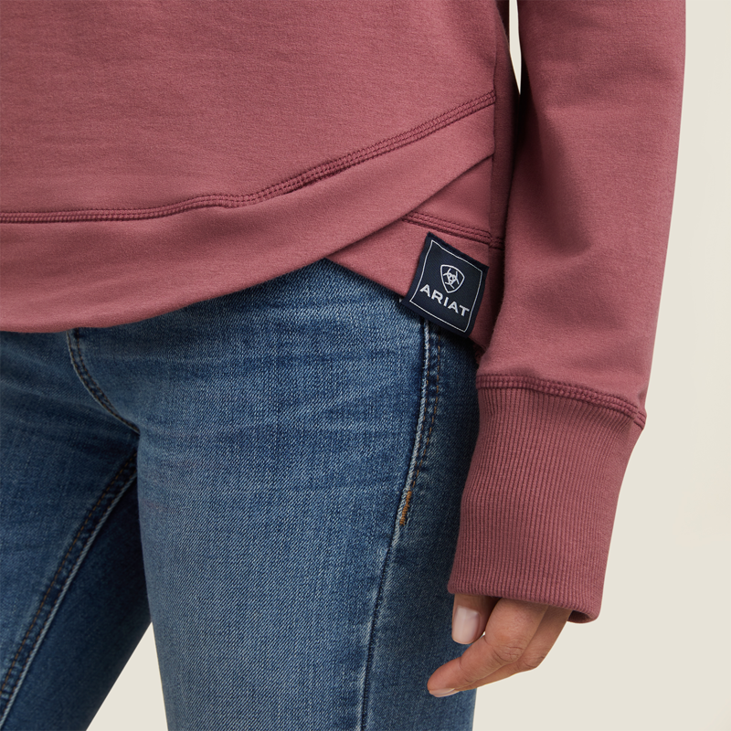 Ariat Women's Benicia Sweatshirt - Wild Ginger-2
