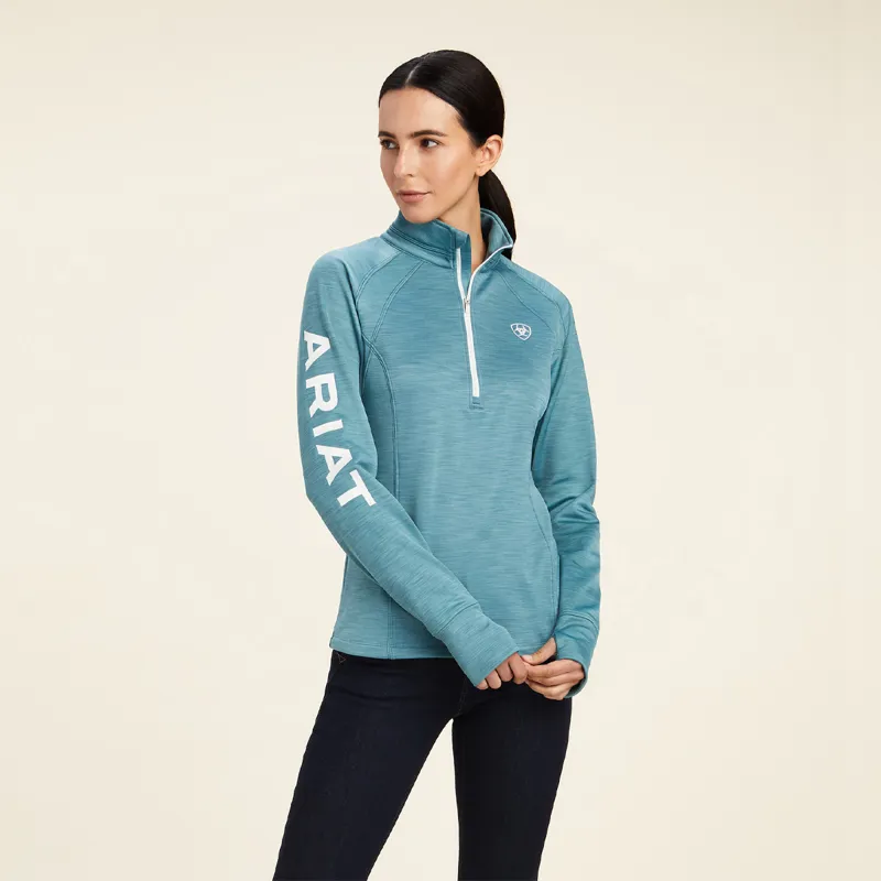 Ariat Women's Tek Team 1/2 Zip Sweatshirt - Arctic