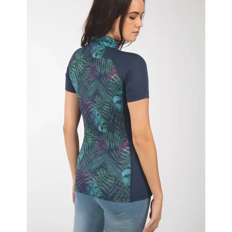 Aubrion Highgate Ladies SS Base Layer - Tropical-1