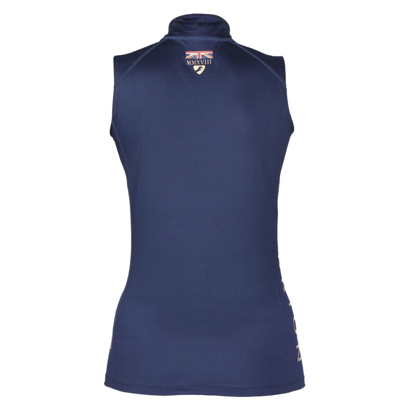 Aubrion Team Sleeveless Base Layer - Navy-2