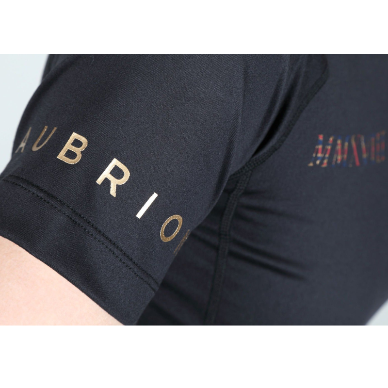 Aubrion Team Short Sleeve Base Layer - Black-2