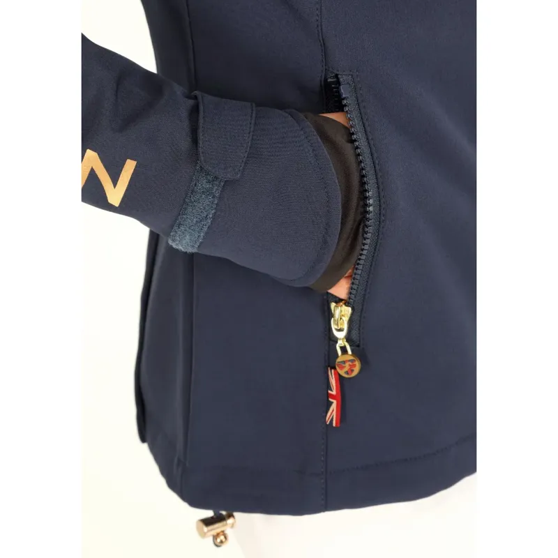 Aubrion Team Softshell Jacket - Navy-5