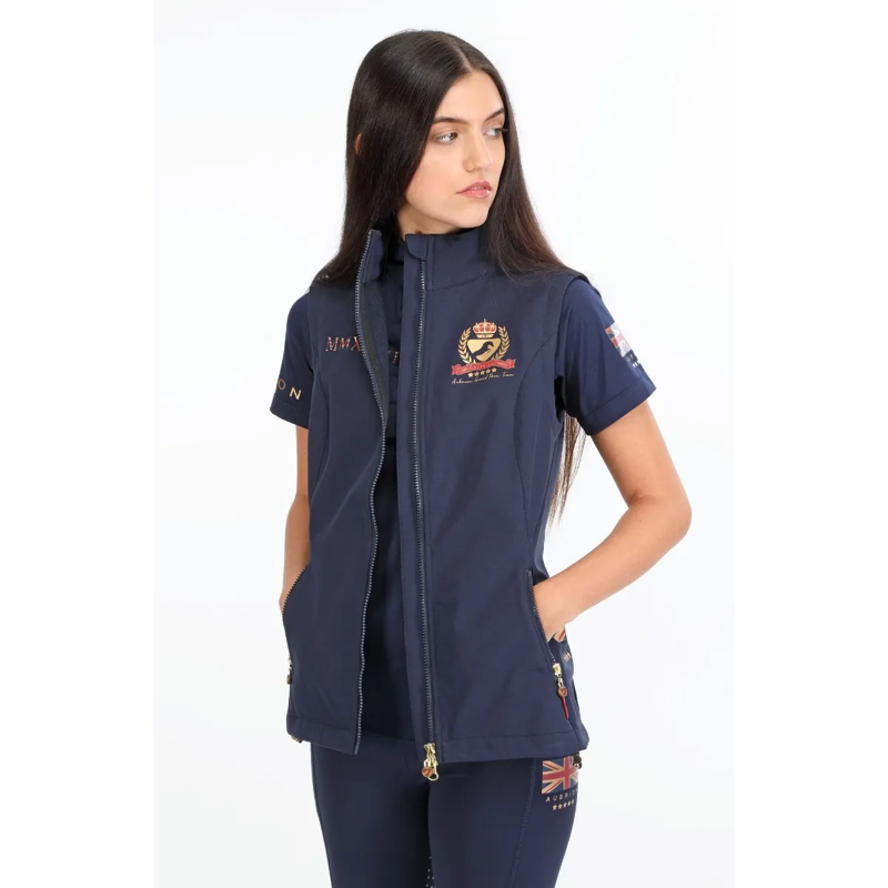 Aubrion Team Softshell Gilet - Navy-3