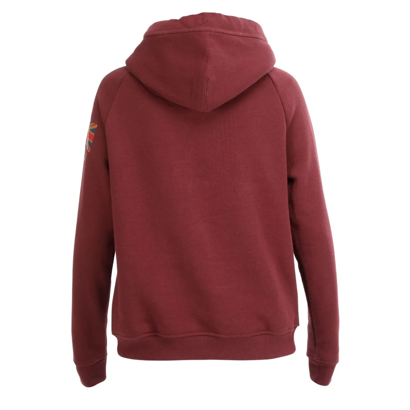 Aubrion Team Hoodie - Maids - Burgundy-1