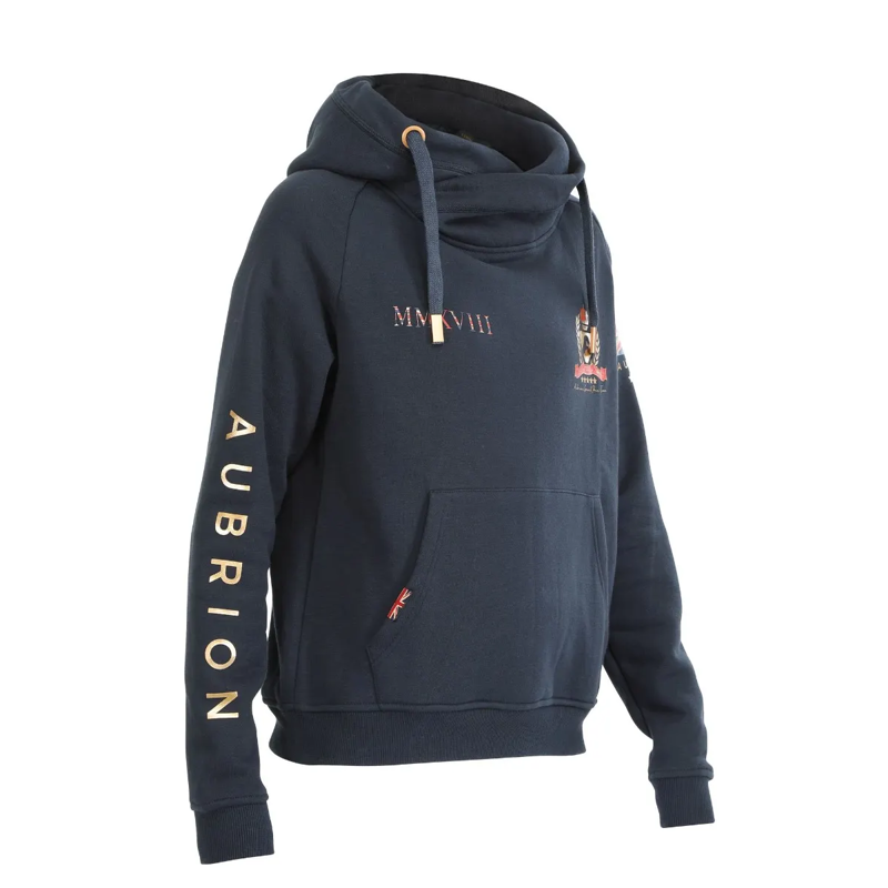 Aubrion Team Hoodie - Maids - Navy-2