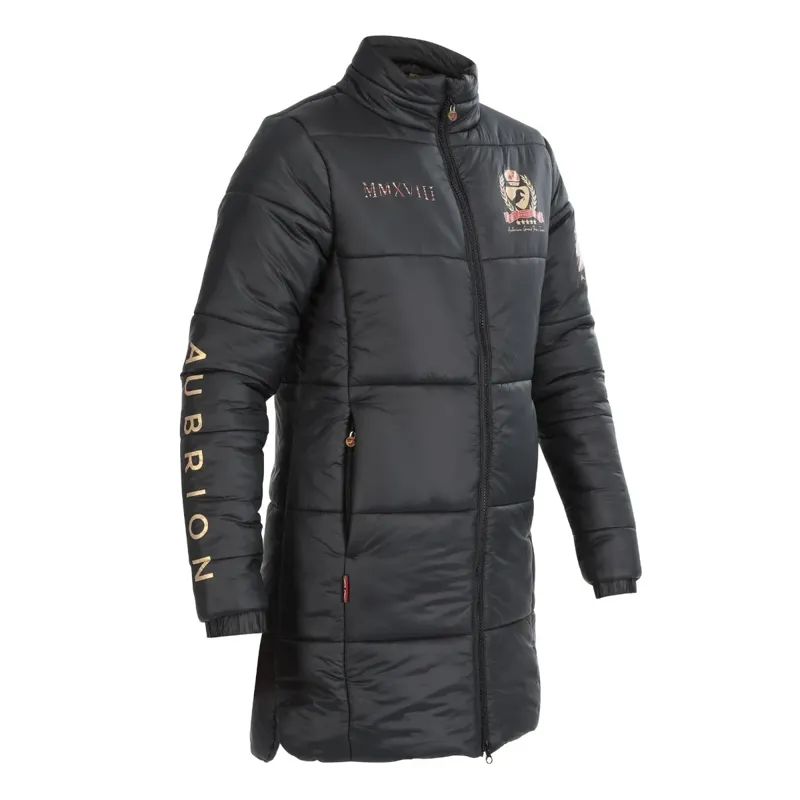 Aubrion Team Padded Coat - Black-2
