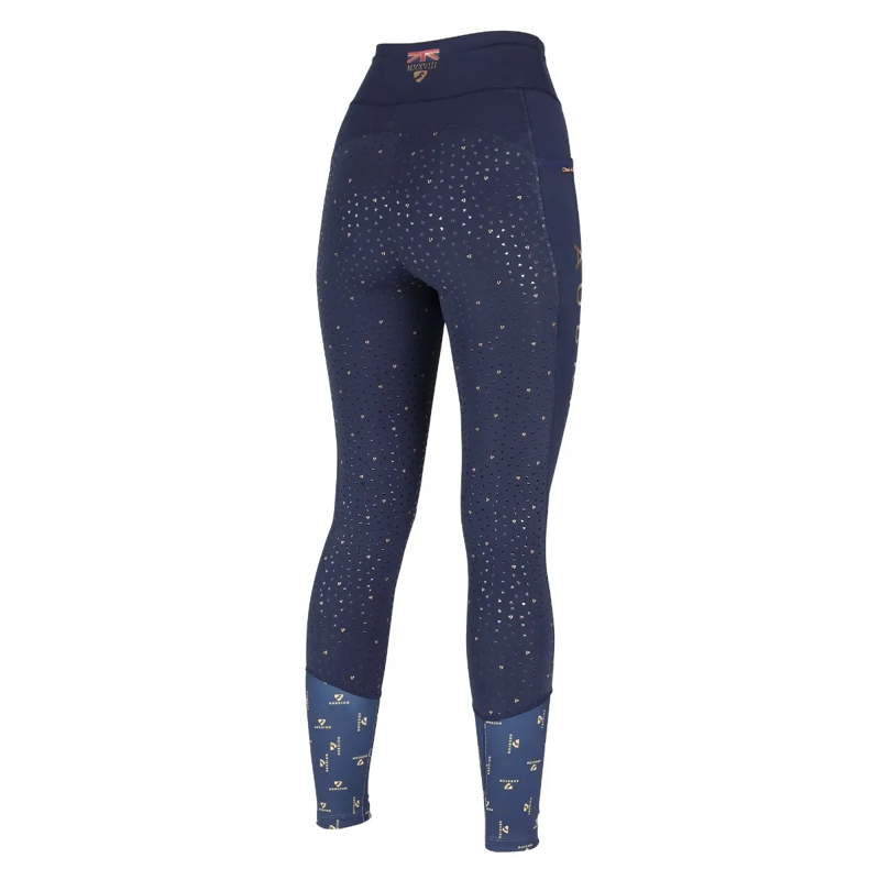 Aubrion Team Riding Tights - Navy-1