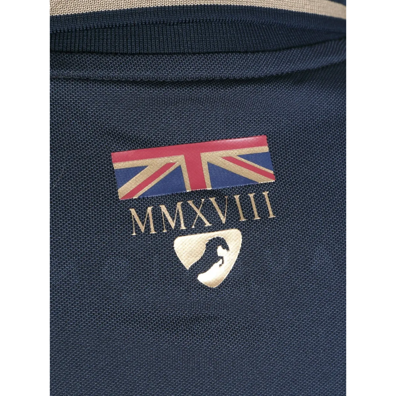 Aubrion Team Tech Polo - Navy-3