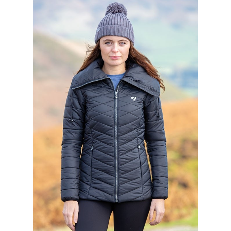 Aubrion Ladies Newberry Short Jacket - Black-1