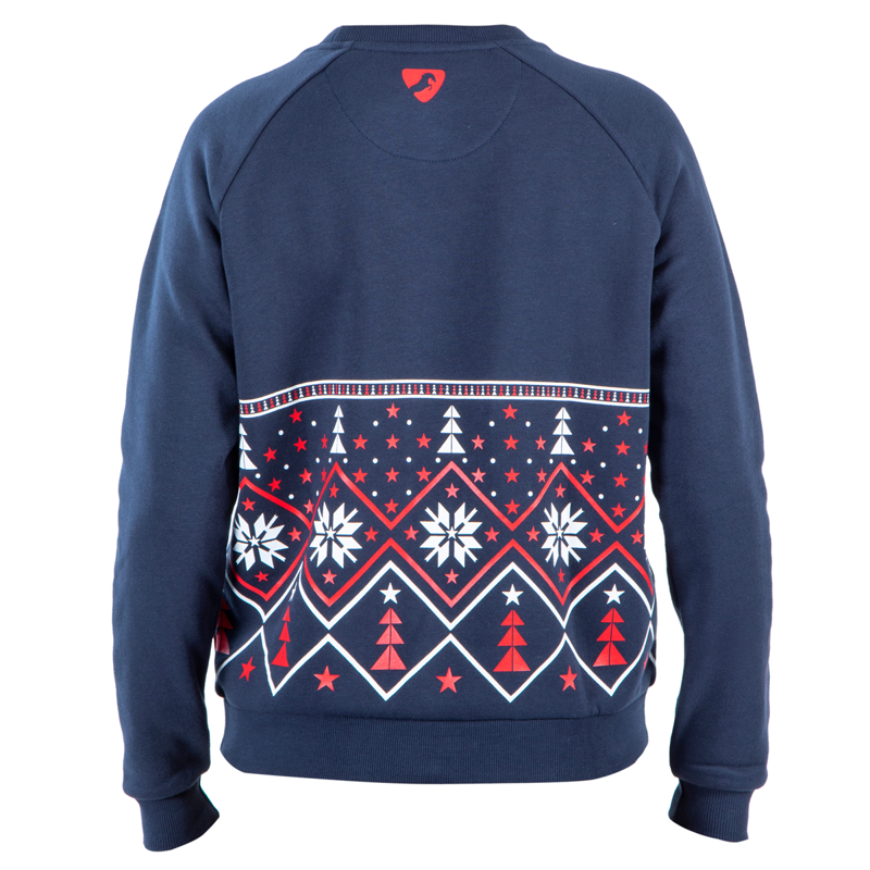 Aubrion Christmas Sweatshirt - Navy-1