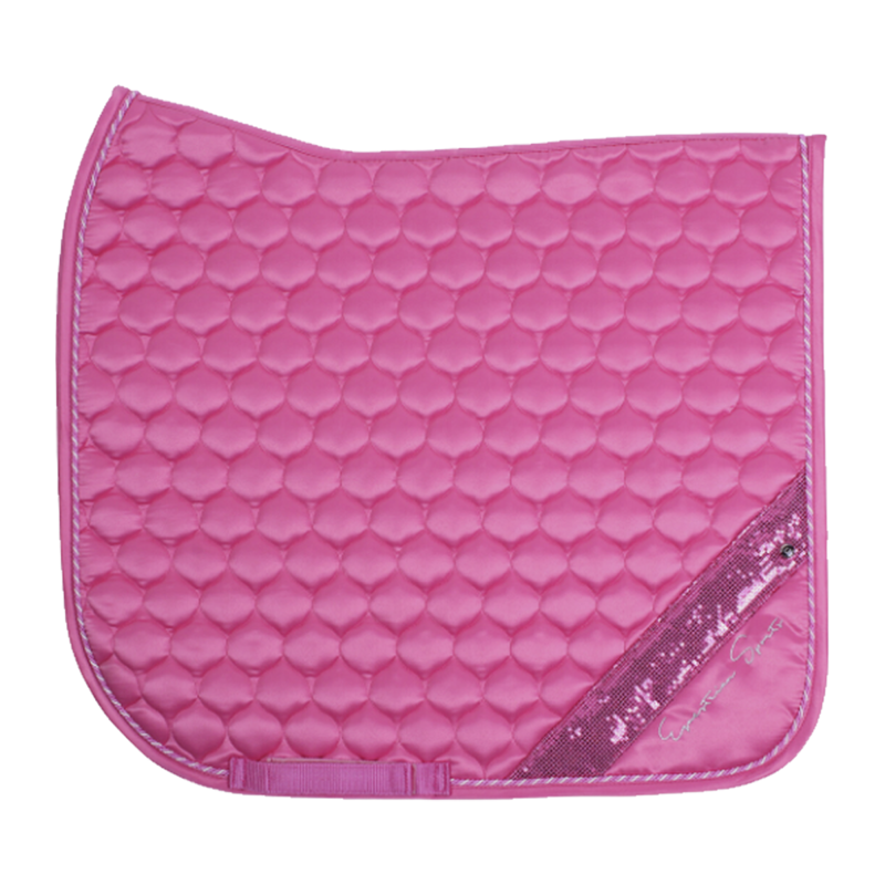 QHP Saddle pad Brilliance - Desert Rose-2