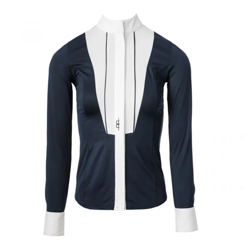 Horseware AA Platinum Cannes CleanCool Ladies Competition Shirt - Navy