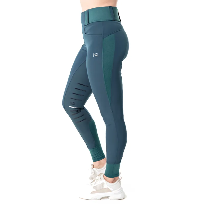 Horseware Hybrid Meryl Pull-Up Breeches - Galactic Teal