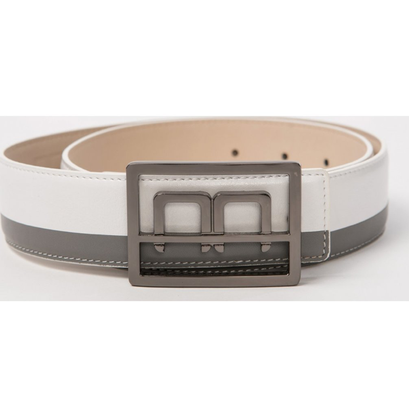 Horseware AA Platinum Stripe Belt - Grey/White-1