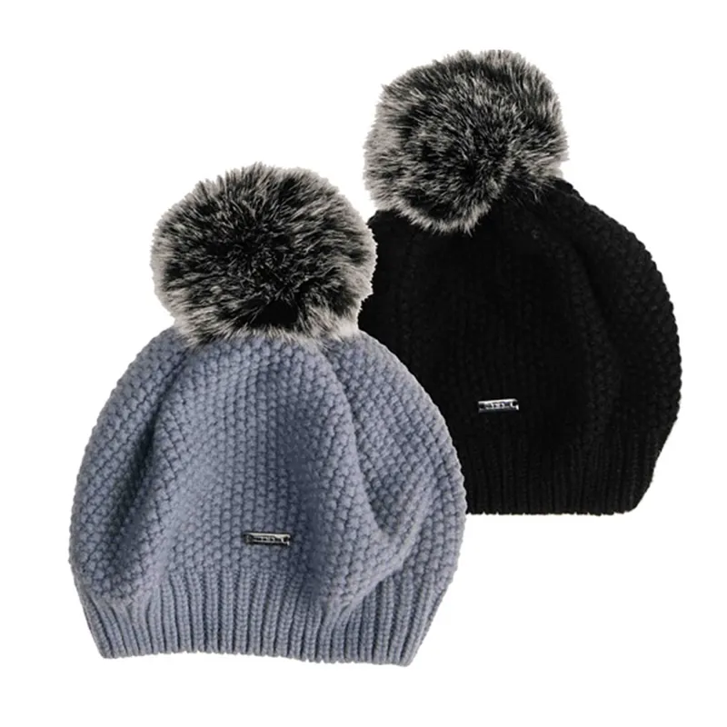 Horseware AA Platinum Wool Pom-Pom Hat