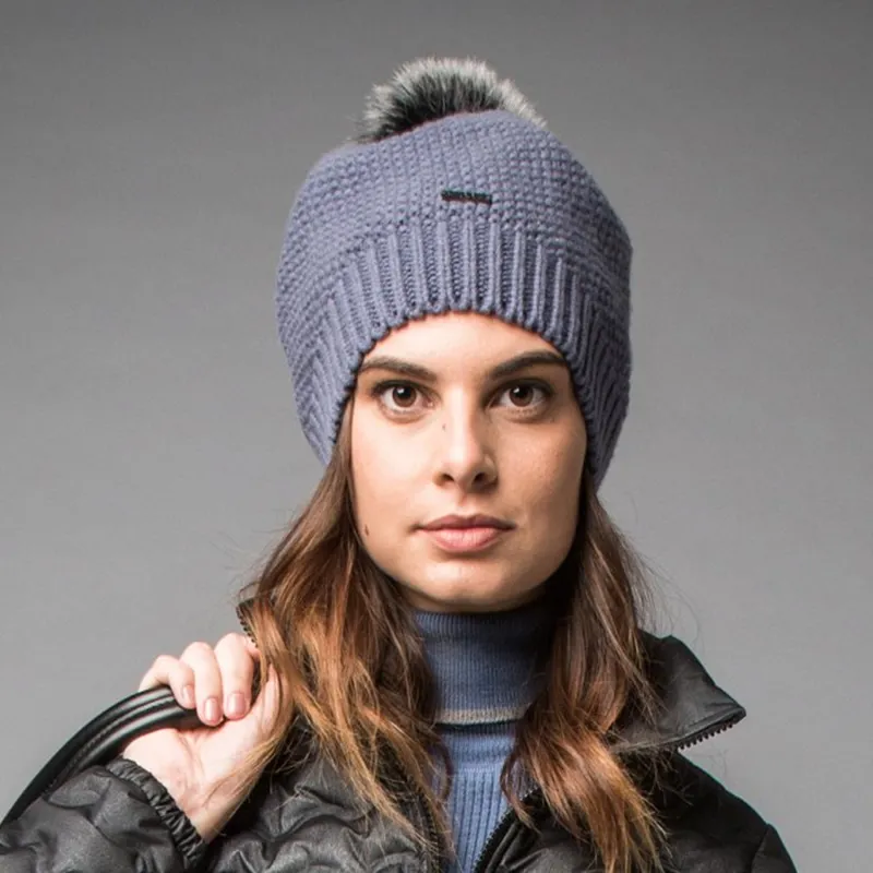 Horseware AA Platinum Wool Pom-Pom Hat-1