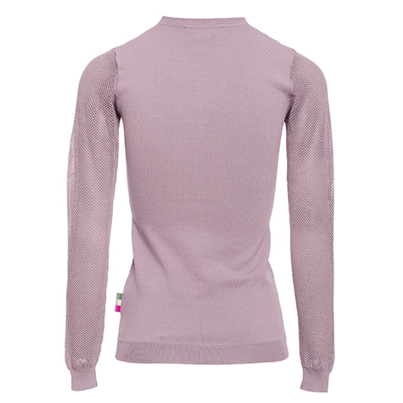 Horseware AA Platinum Ladies Sweater with Perforated Sleeves - Antique Plum-1