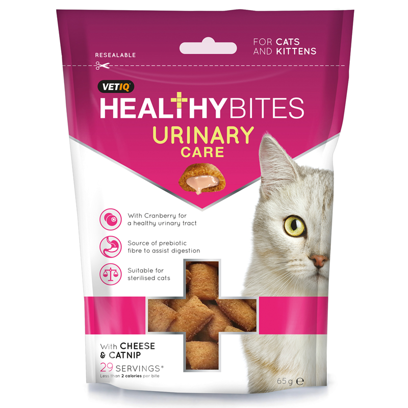 VetIQ Healthy Bites Urinary Care For Cats And Kittens - 65 gm