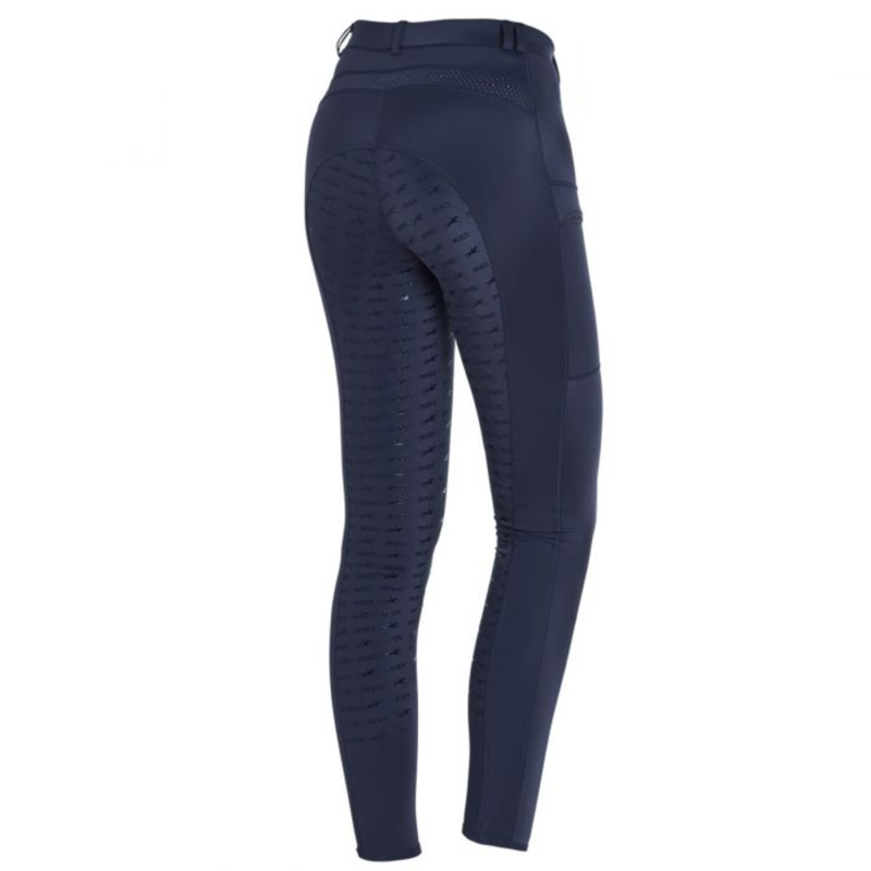 Schockemohle Air Pocket Riding Tights - Dark Blue-1