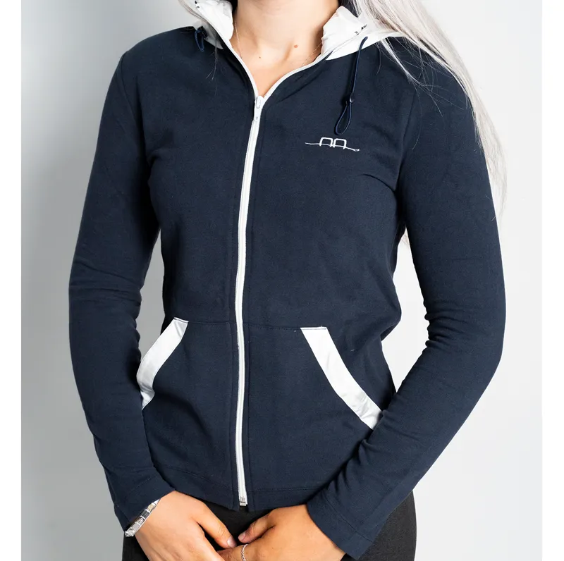 Horseware AA Lidia Hooded Sweatshirt - Navy White