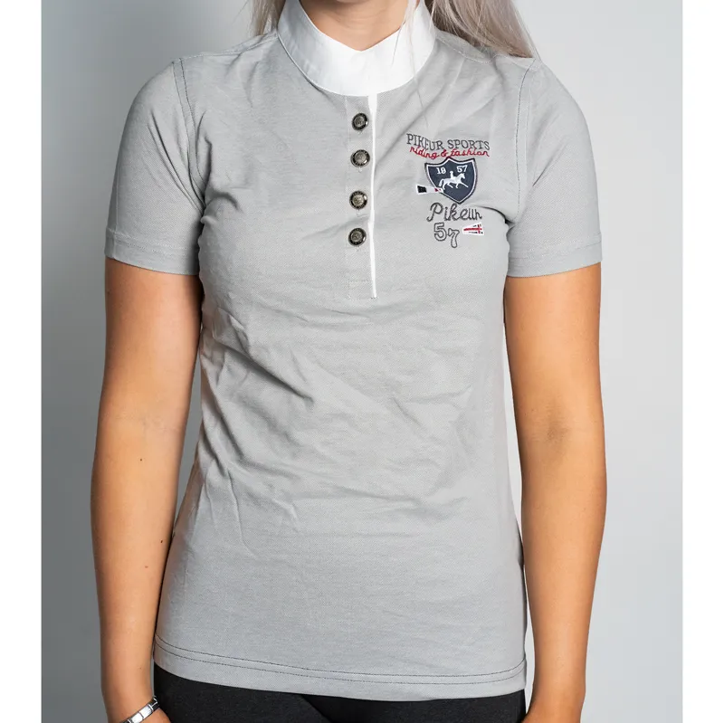 Pikeur Ladies Competition Shirt - Grey