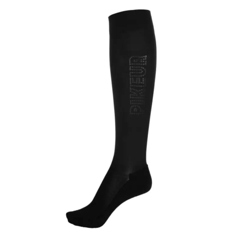 Pikeur Sequin Transfer Socks - Black