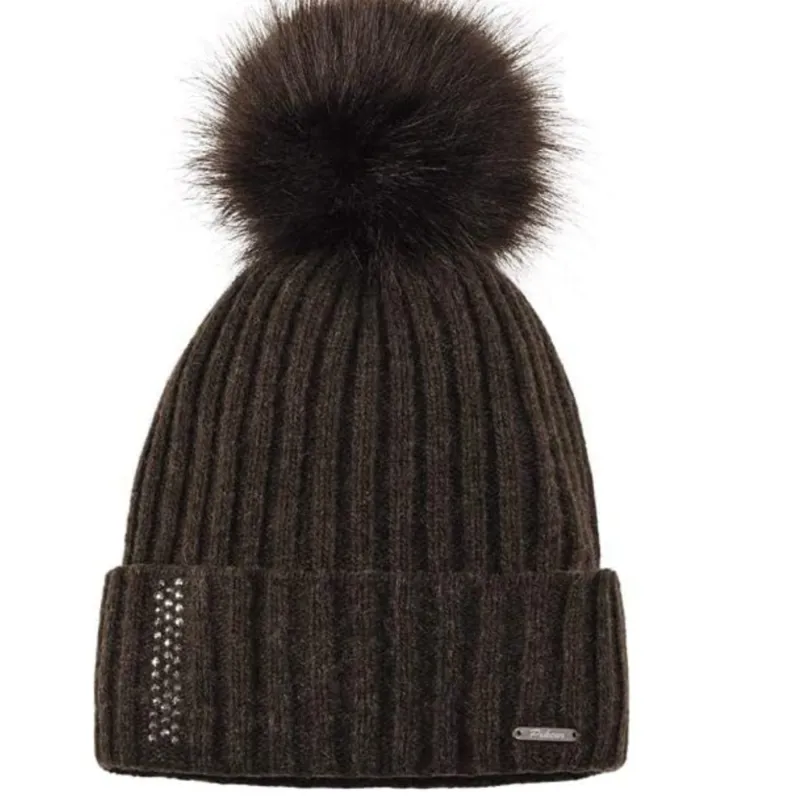 Pikeur Prime Bobble Hat - Coffee Bean