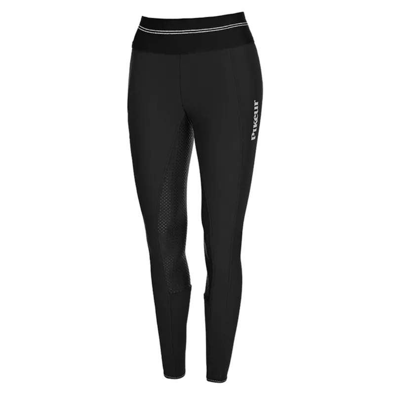 Pikeur Gia Grip Athleisure Softshell Breeches - Black