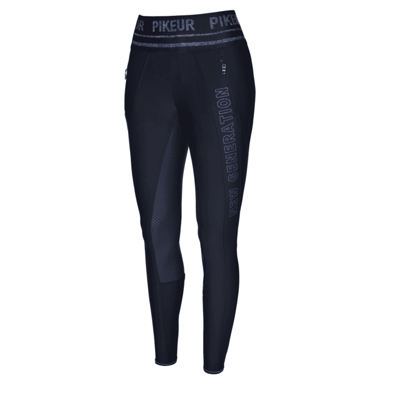 Pikeur Glenn Grip Athleisure Ladies Breeches - Night Blue