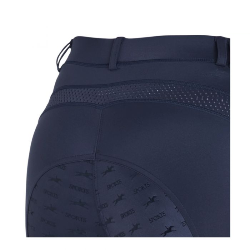 Schockemohle Air Pocket Riding Tights - Dark Blue-2