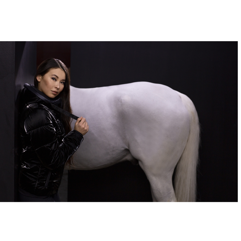 Pikeur Nayla Quilted Jacket - Black Velvet-1