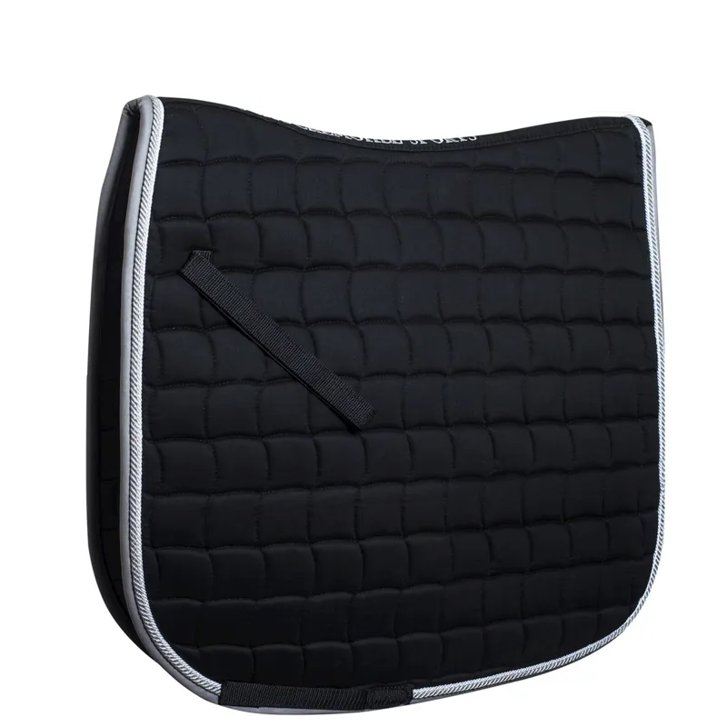 Schockemohle Dynamite Dressage Saddlepad - Black/Silver