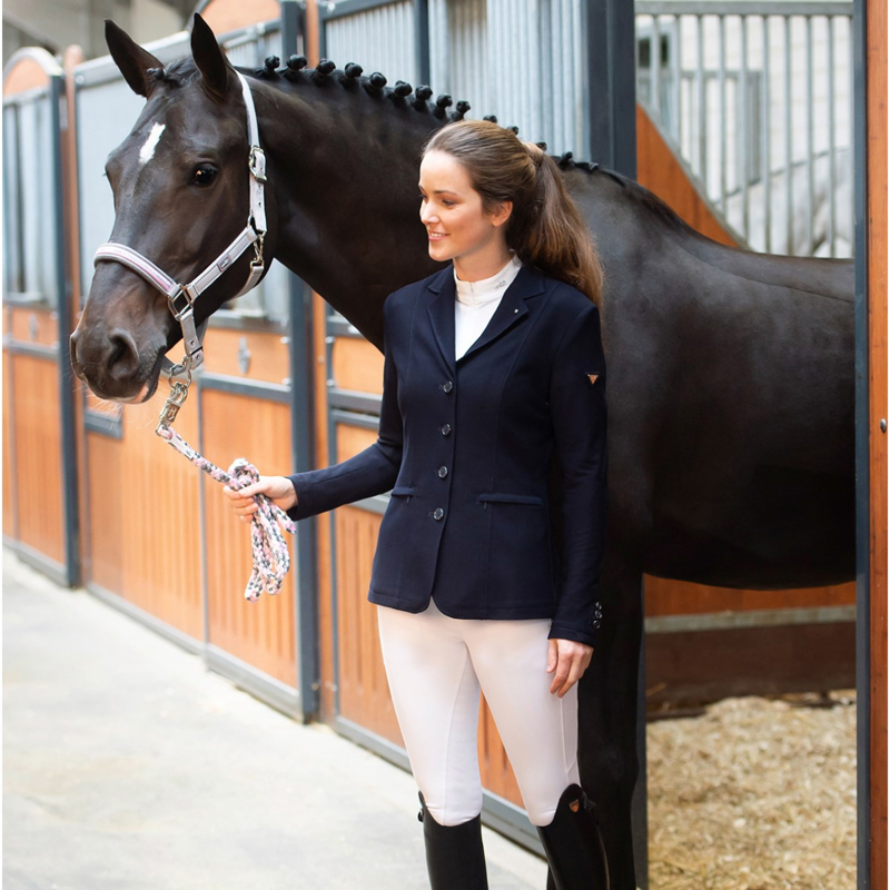 Schockemohle Air Cool Show Jacket - Moonlight Blue-1