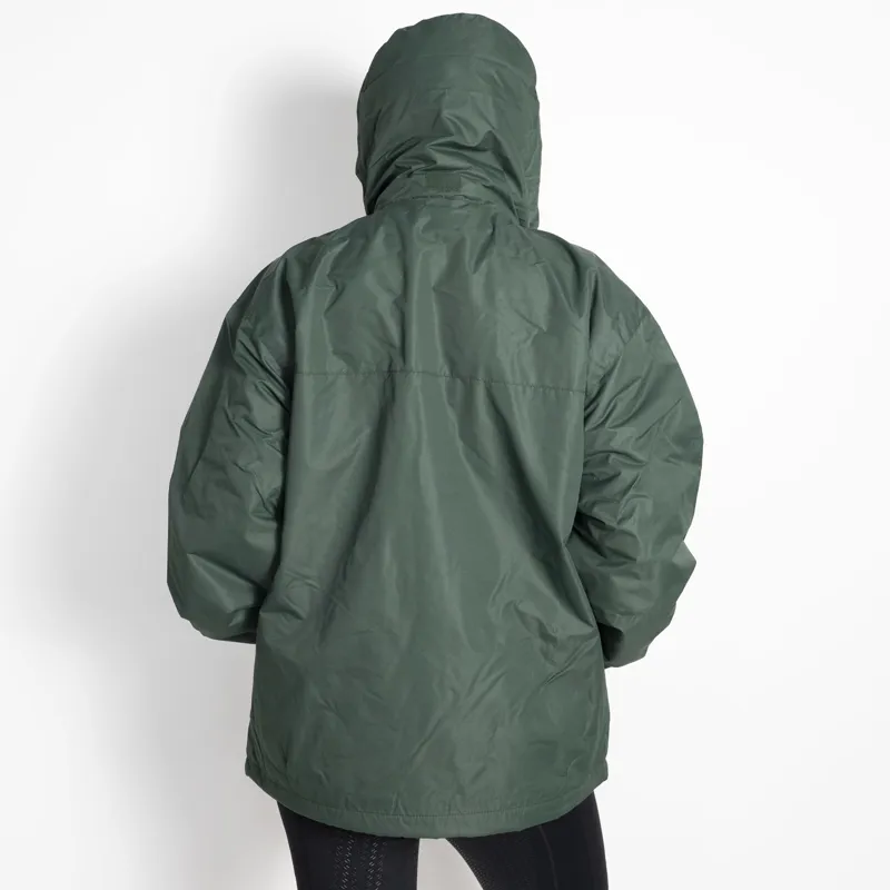 Horseware Kids Custom Showerproof Jacket - Forest Green-5